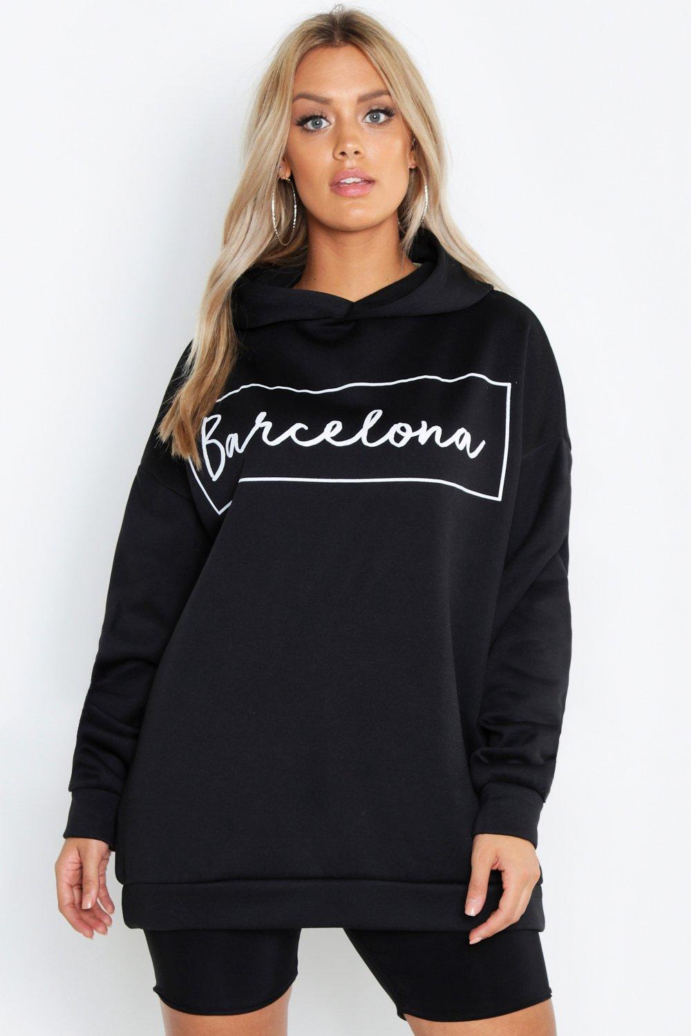 boohoo black hoodie