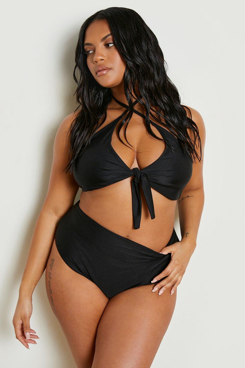 boohoo plus swimsuit