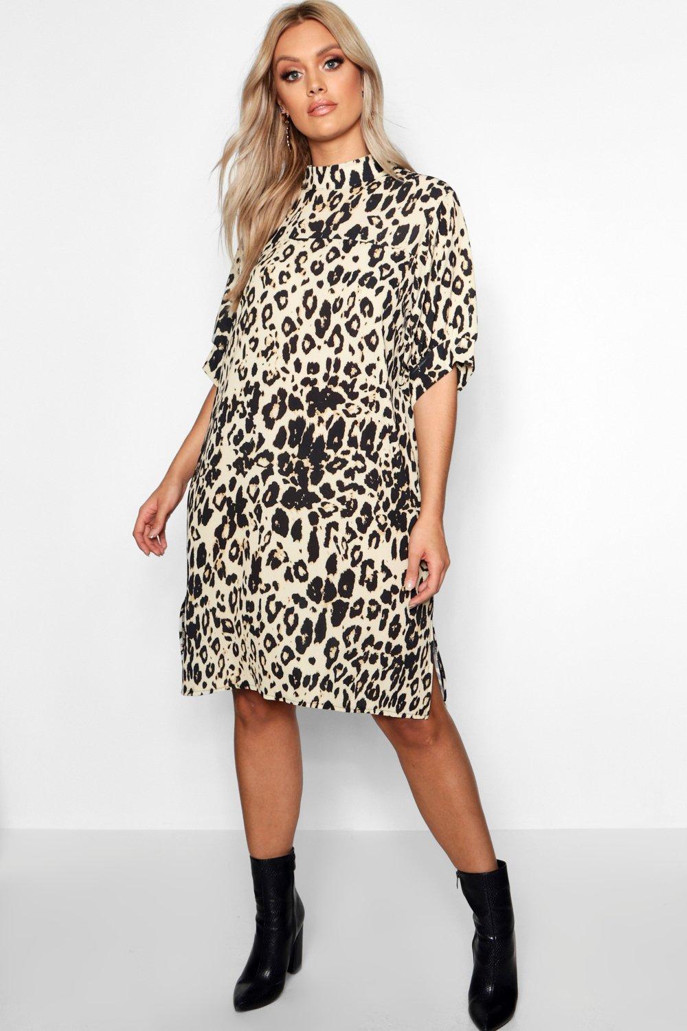 High Neck Shift Dresses