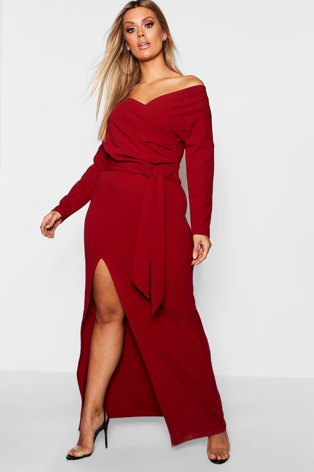 boohoo curve dresses sale