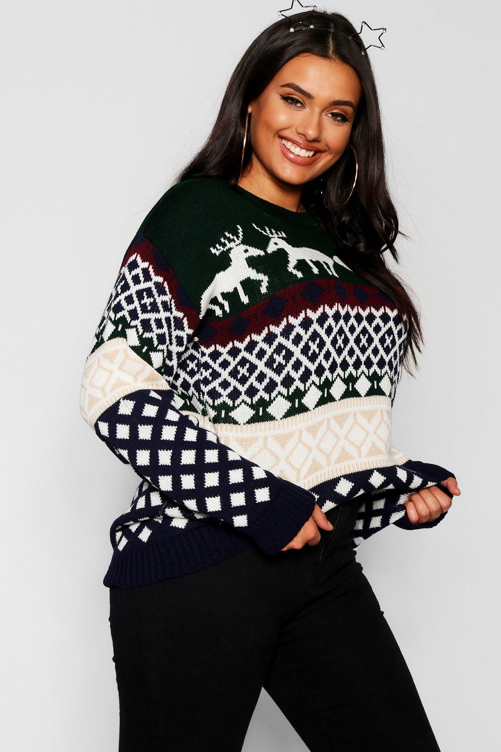 christmas sweatshirts plus sizes