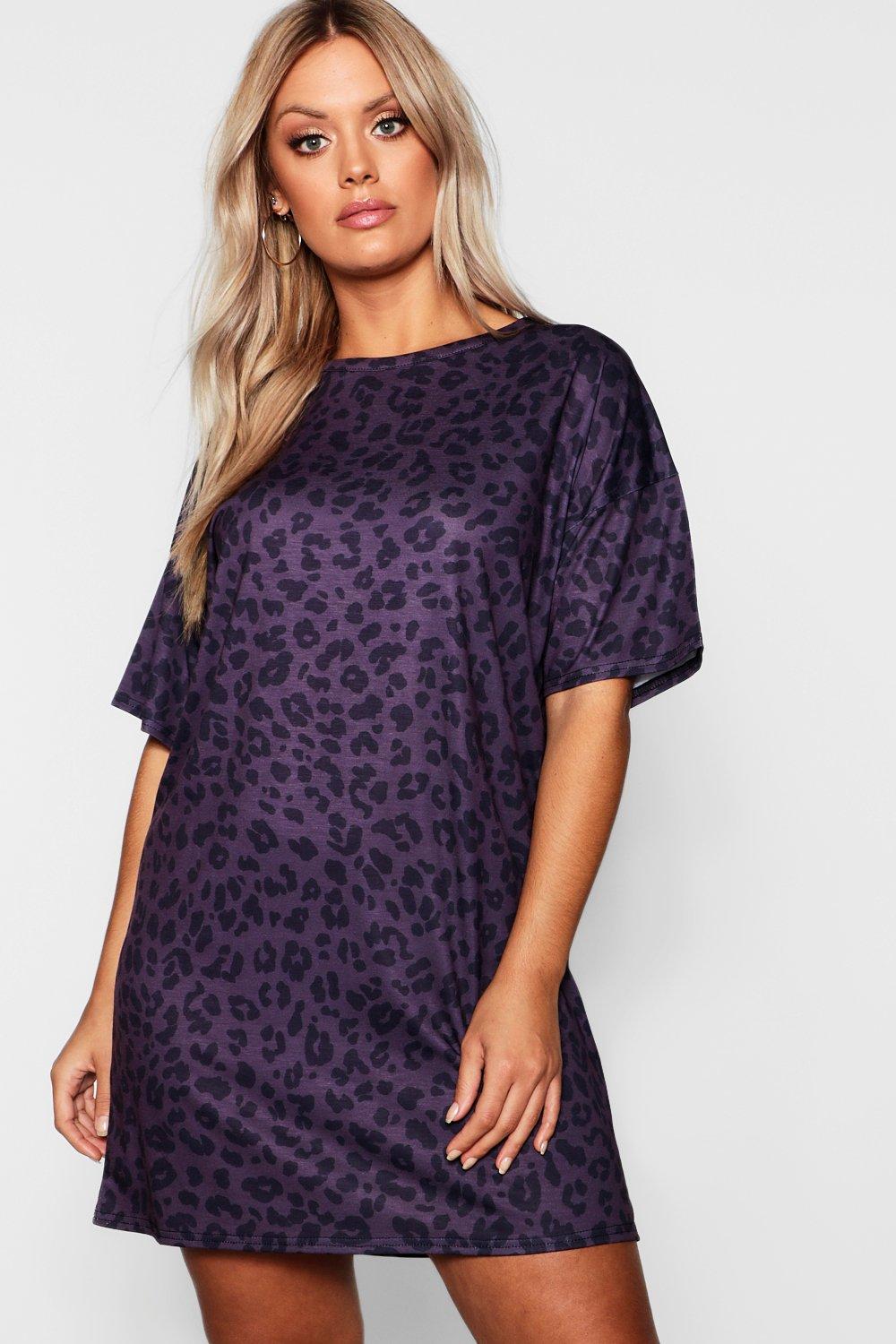 boohoo plus size shirt dress