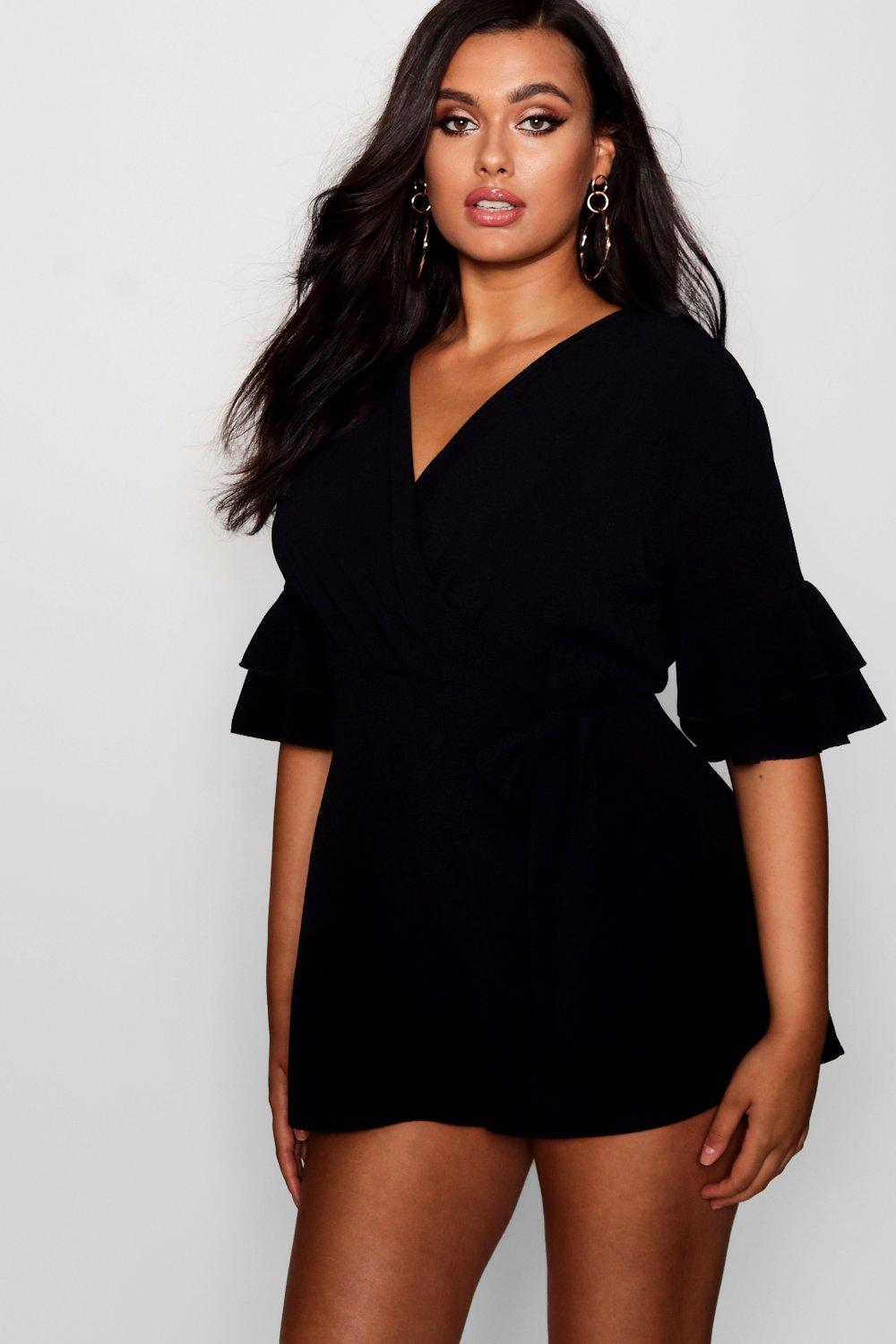 boohoo playsuit plus