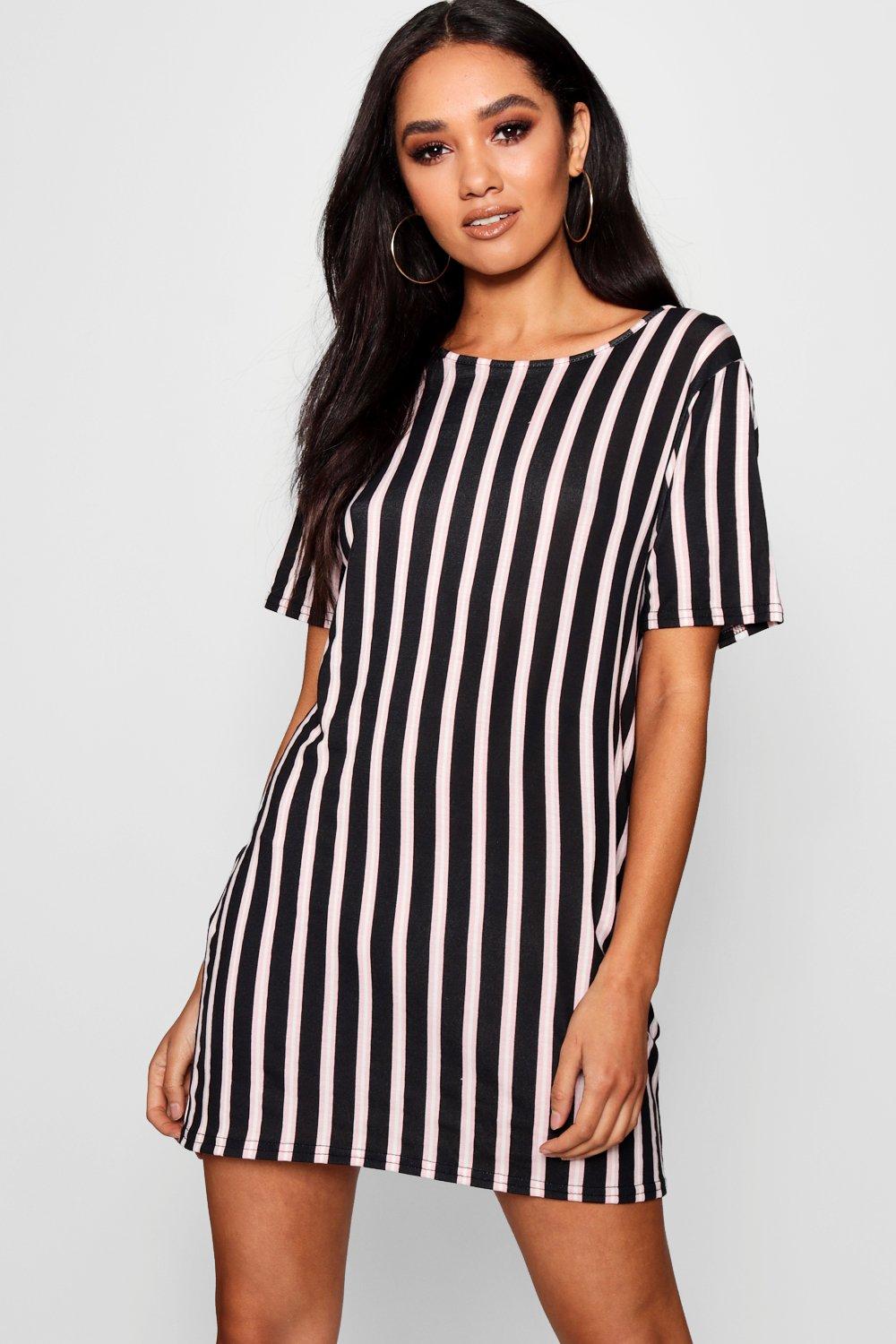 petite striped dress
