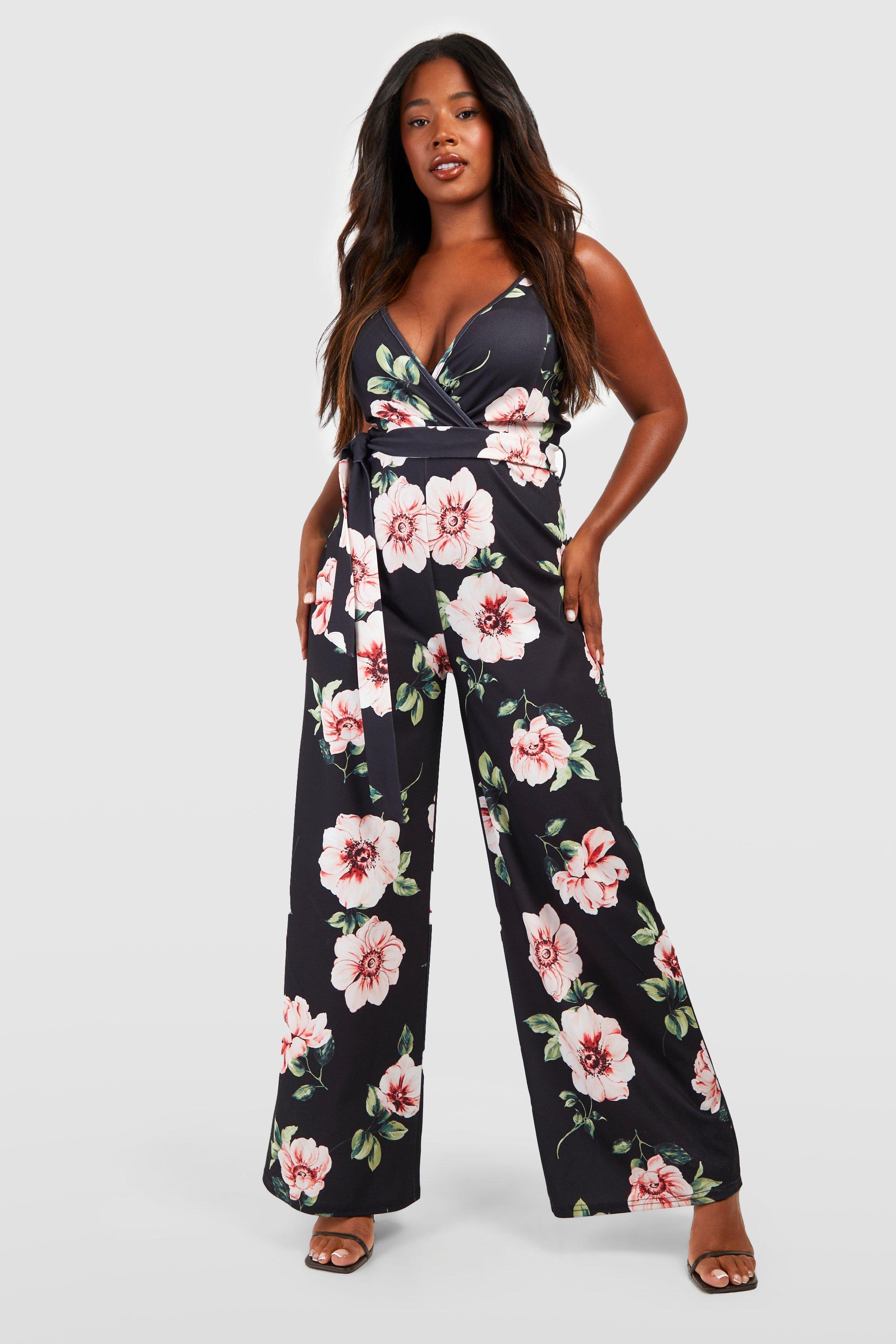 boohoo plus size jumpsuit