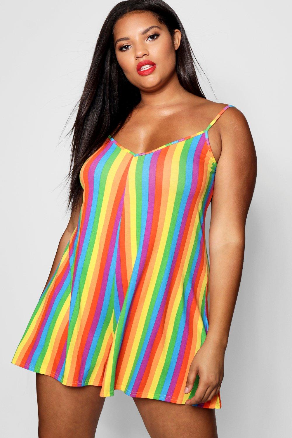 boohoo striped playsuit