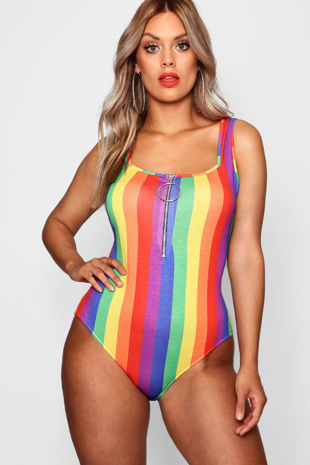 rainbow bodysuit