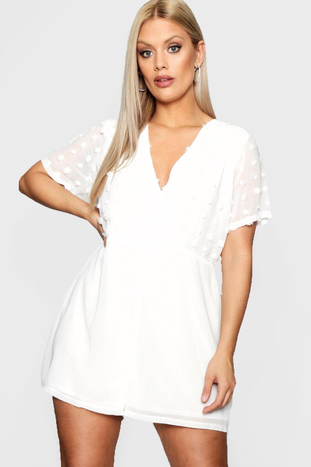 boohoo playsuit plus