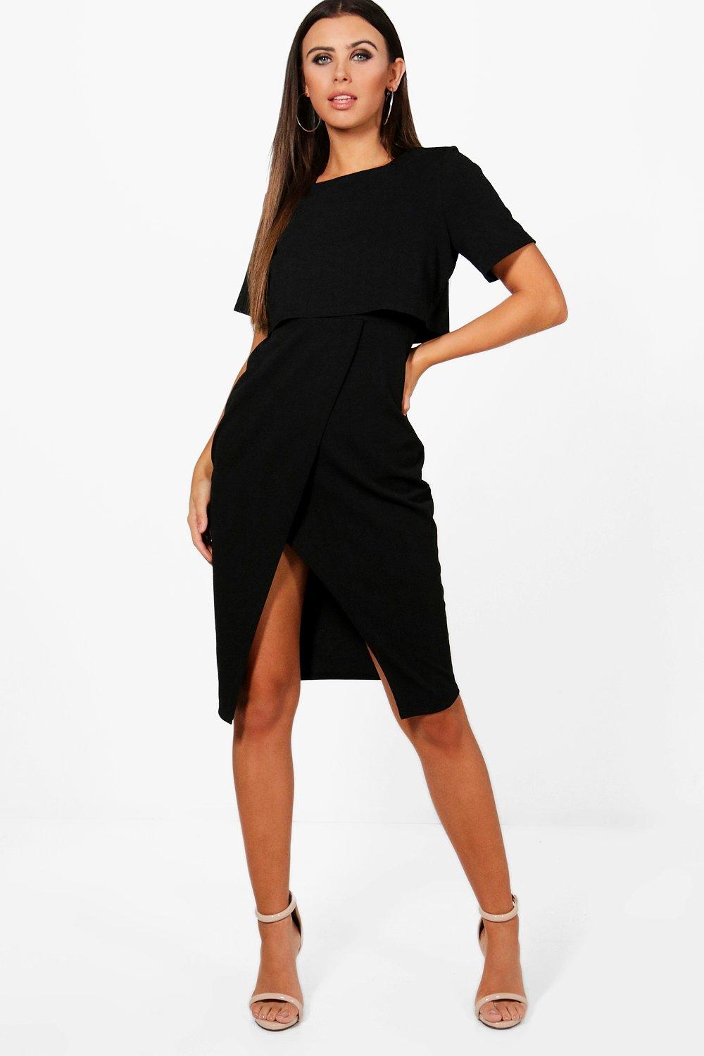 boohoo wiggle dress
