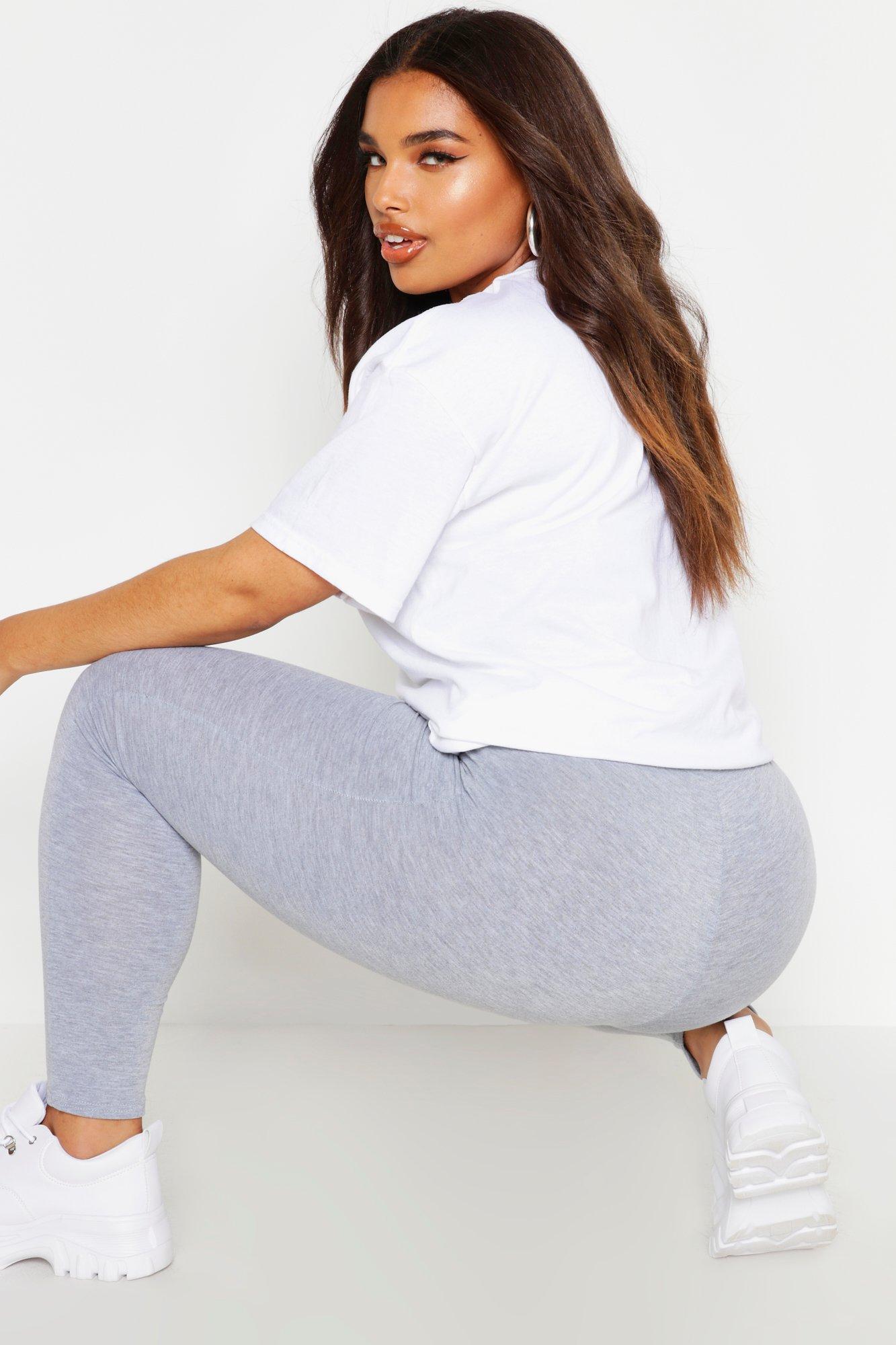

Плюс сайз Леггинсы Basic, Grey