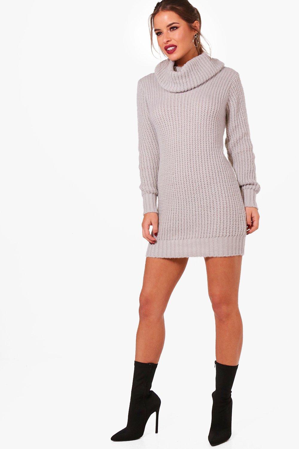 boohoo oversized jumper dress