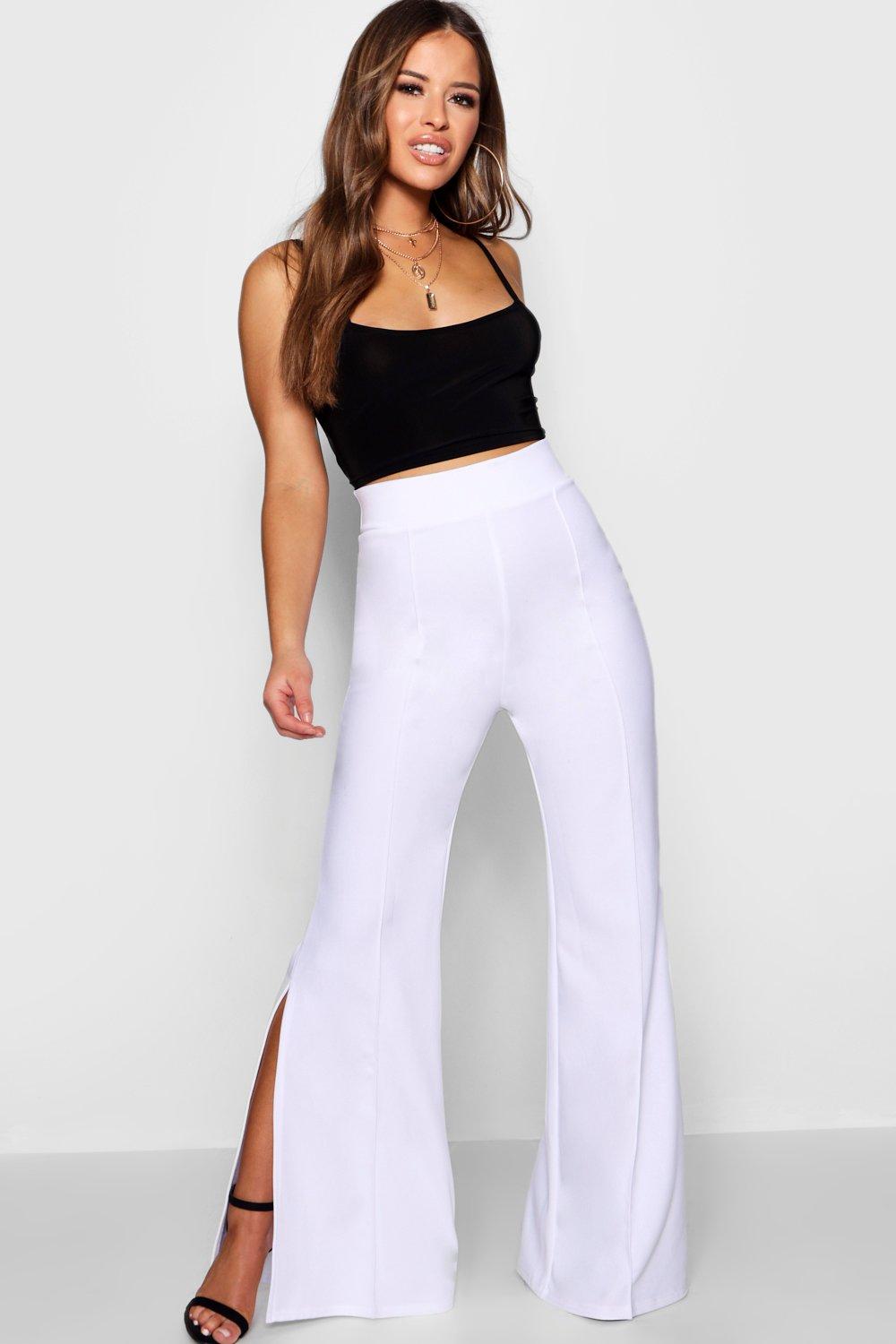 petite flare leg pants