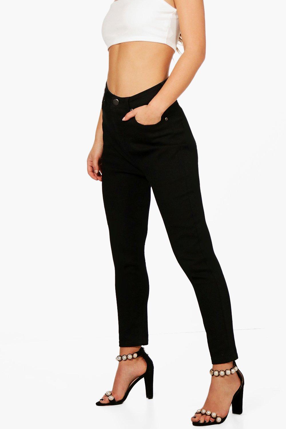 petite high waisted skinny jeans