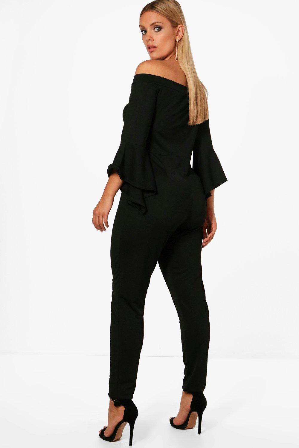 arabella crepe tie jumpsuit