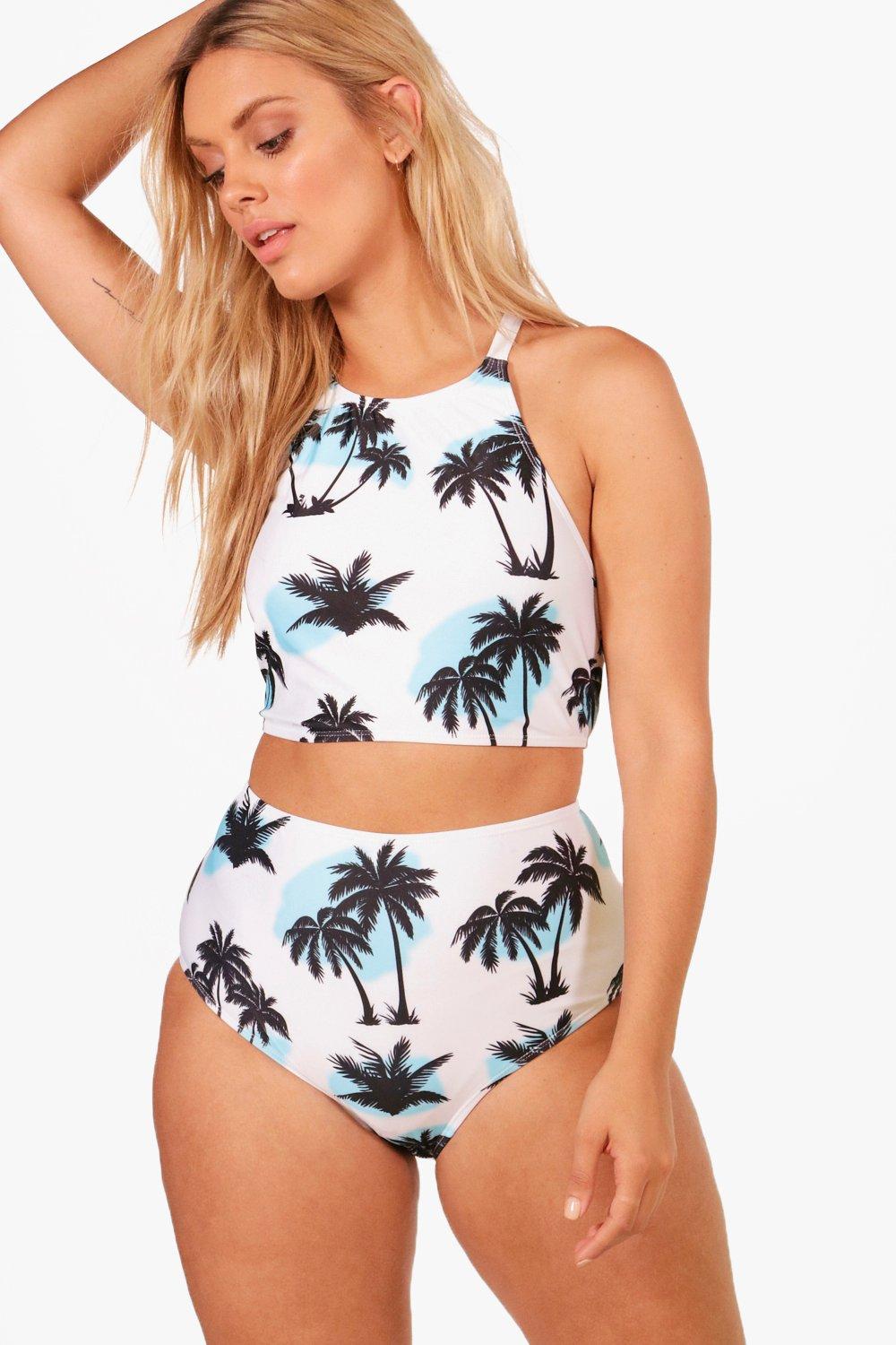 boohoo plus size swim