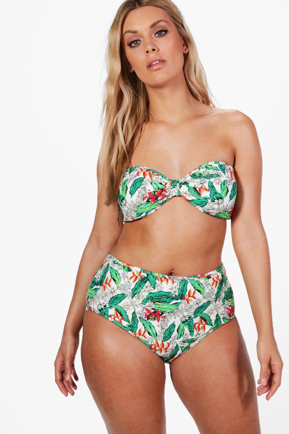 boohoo curve bikini