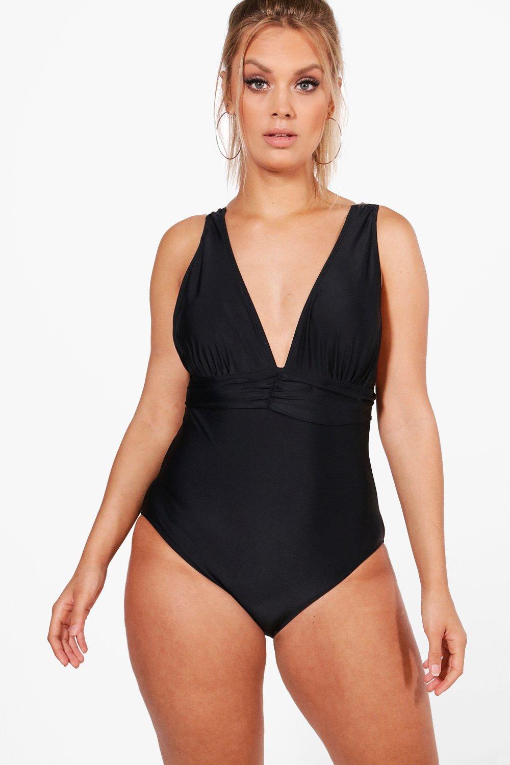 boohoo curve swimwear