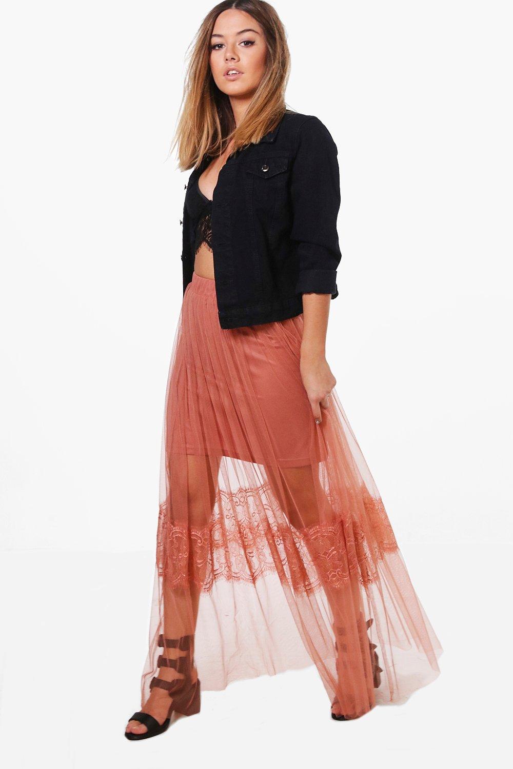 tulle maxi skirt petite