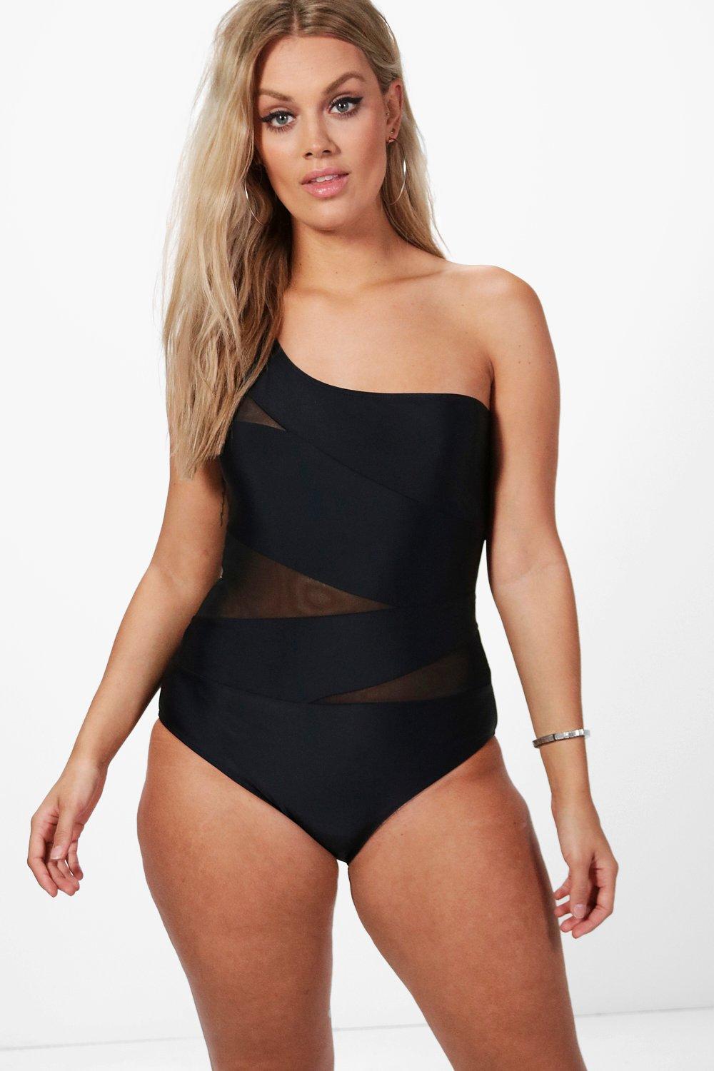 boohoo black swimsuit