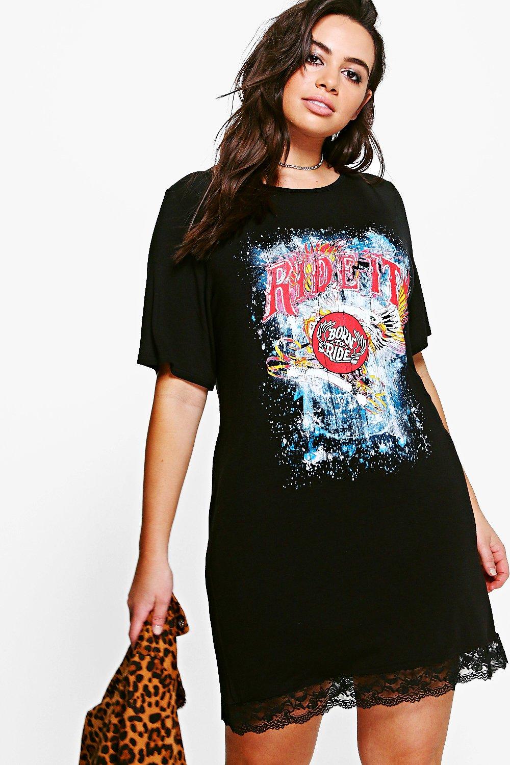 band shirt dress