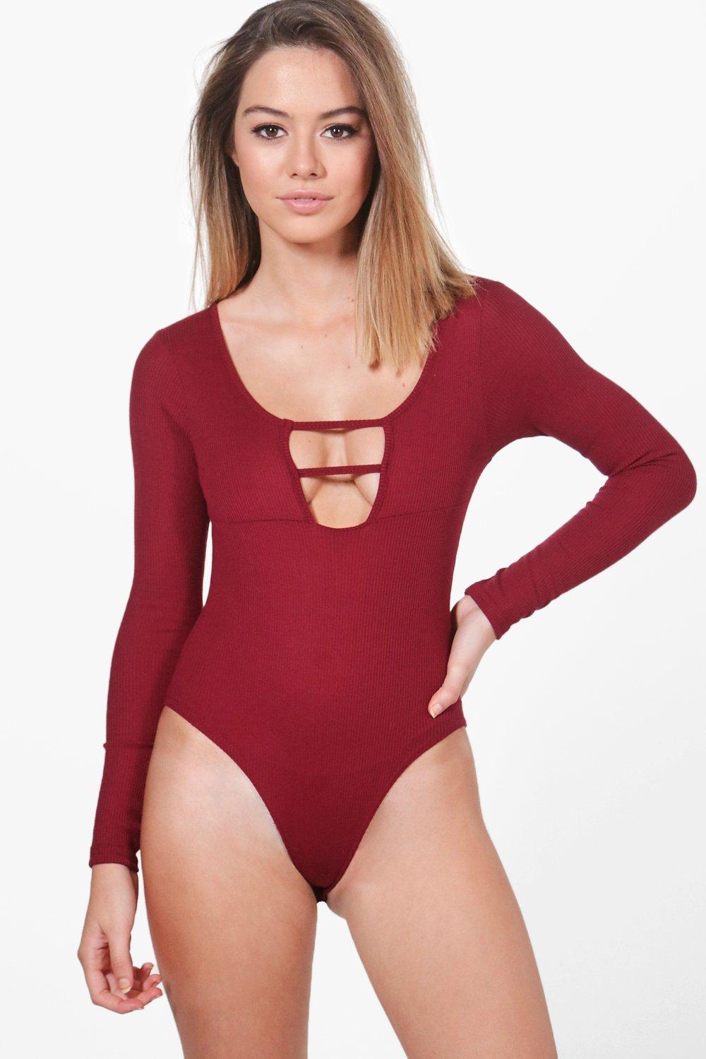 boohoo leotard