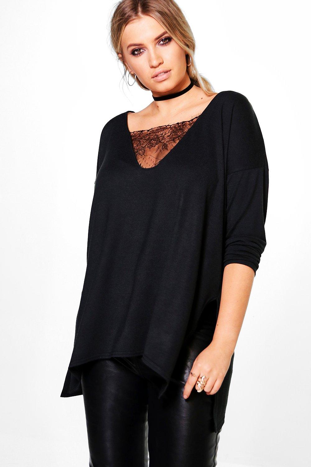 boohoo plus size jumpers