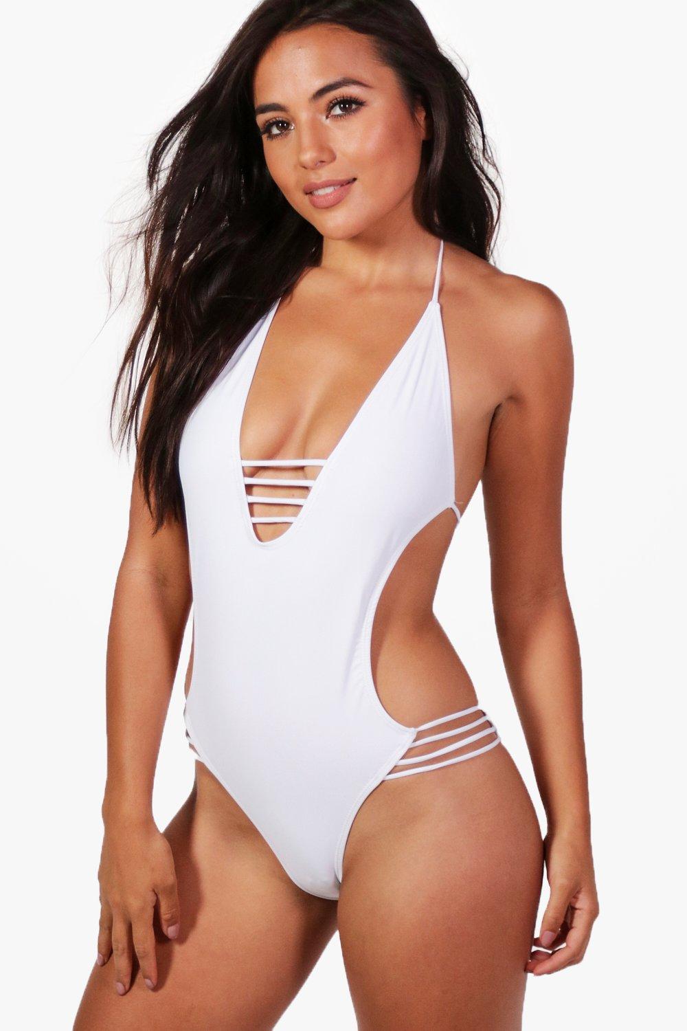 boohoo cut out swimsuit