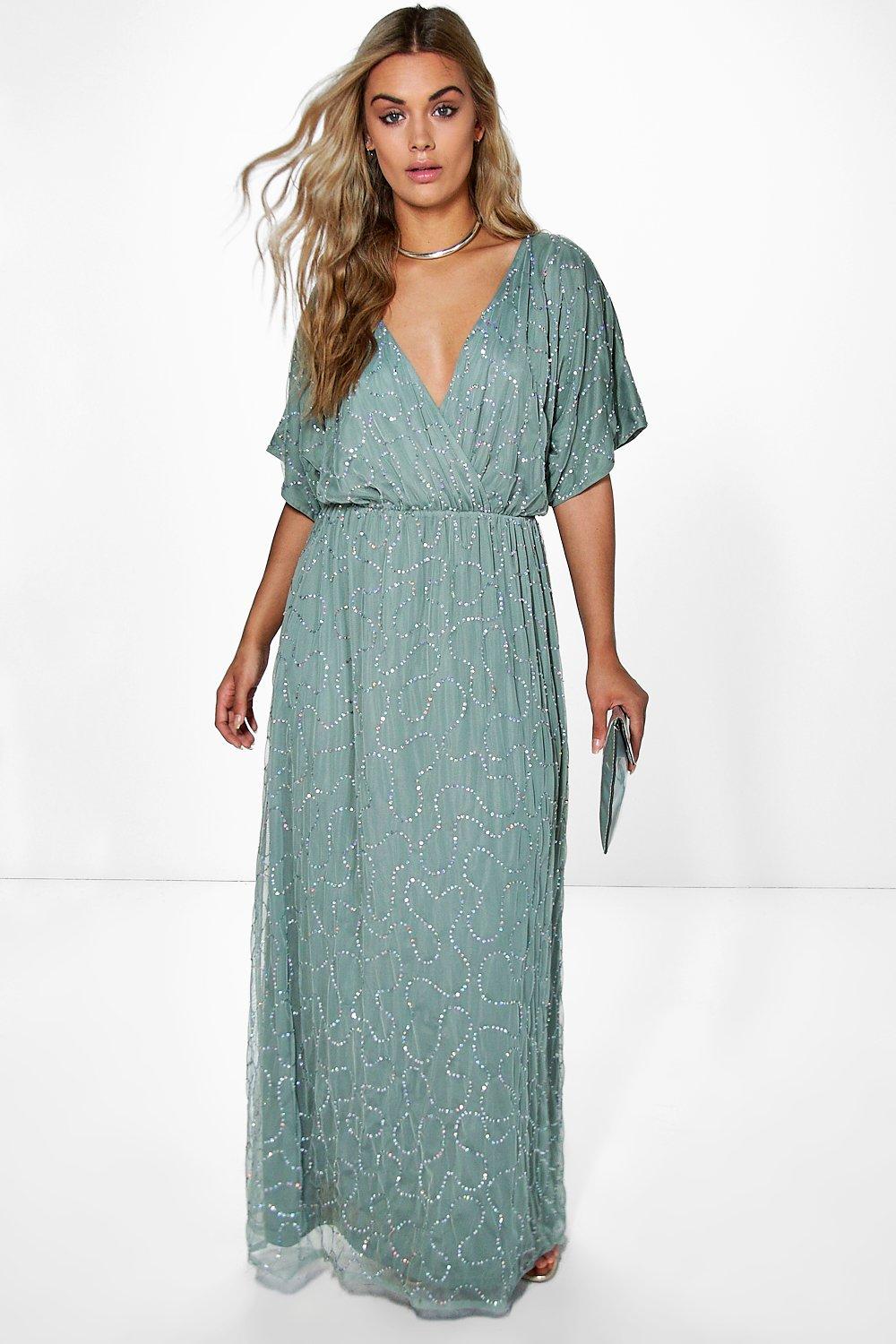 boohoo maxi dress