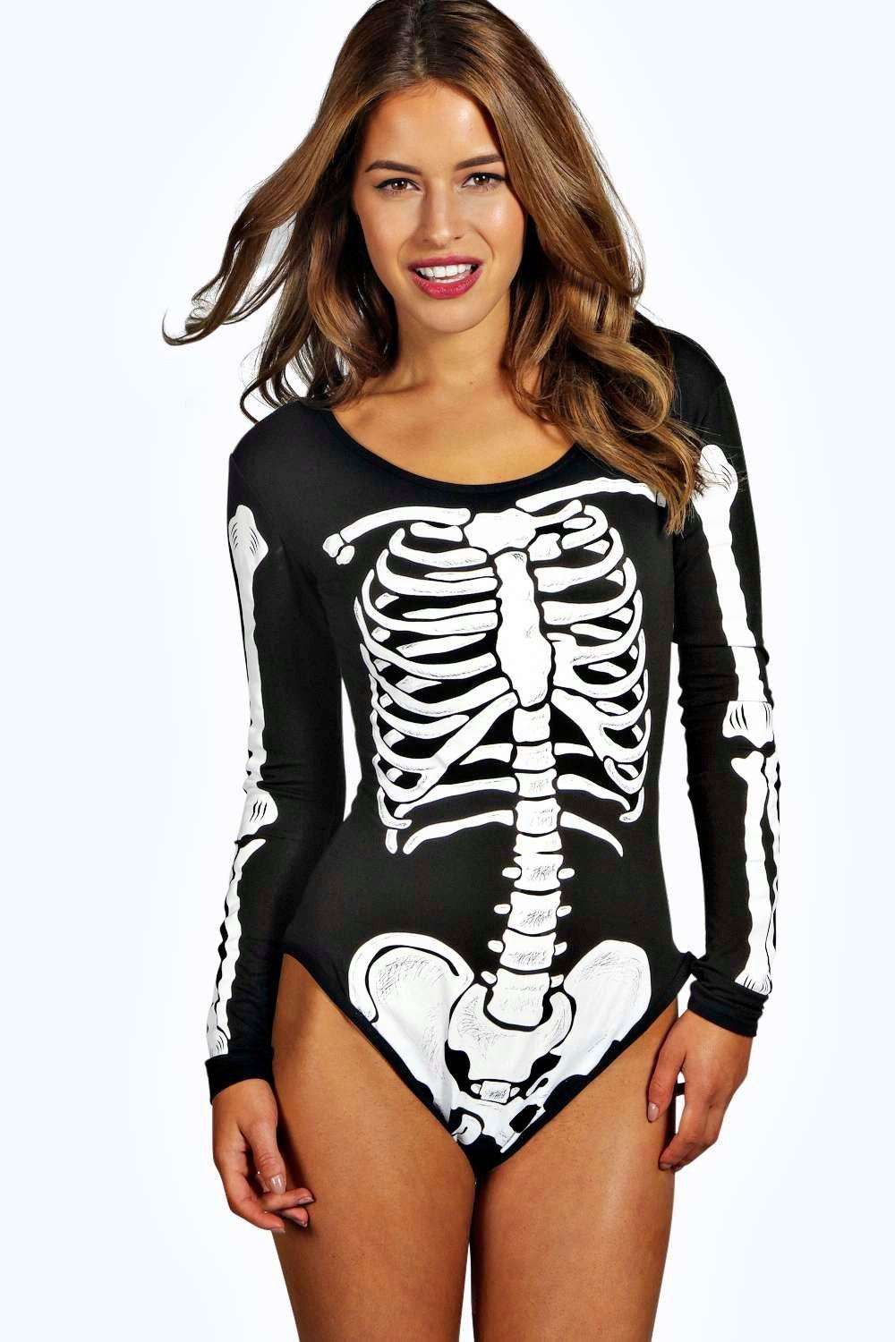 skeleton leotard