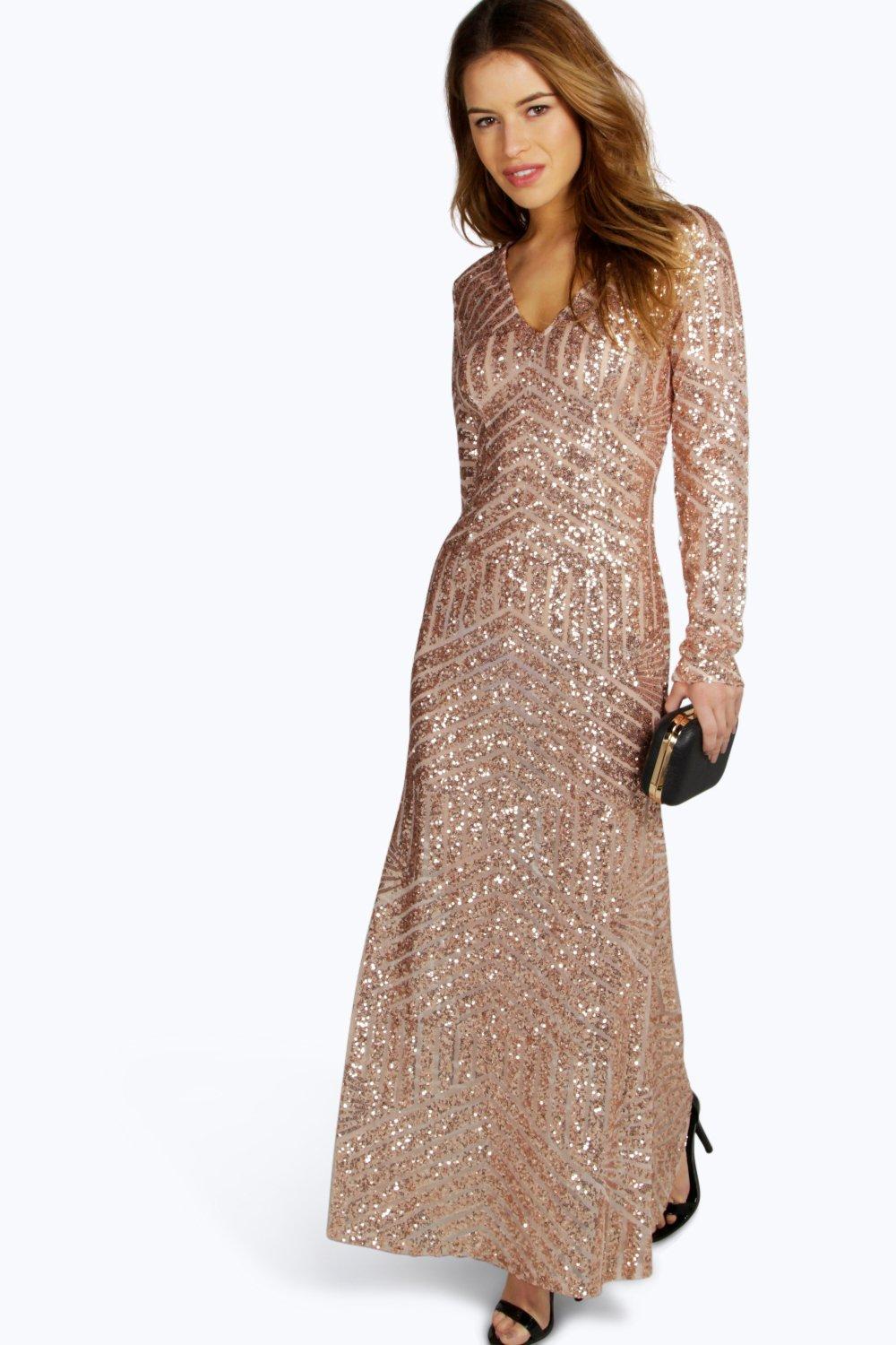 sequin maxi dress petite