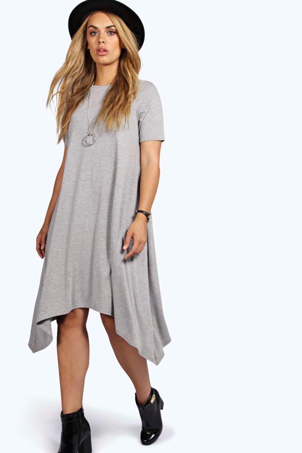 boohoo hanky hem dress