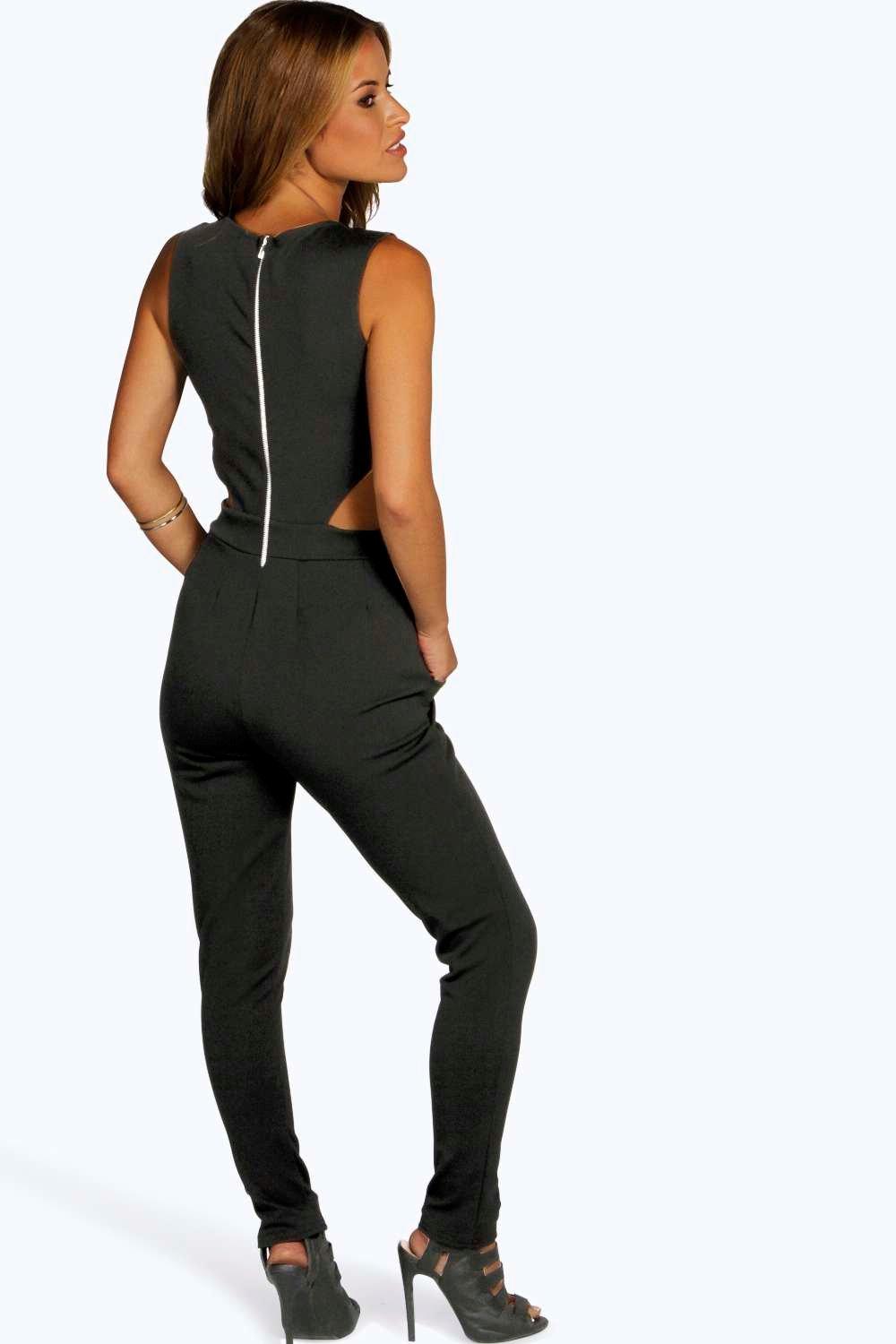 petite jumpsuit skinny leg