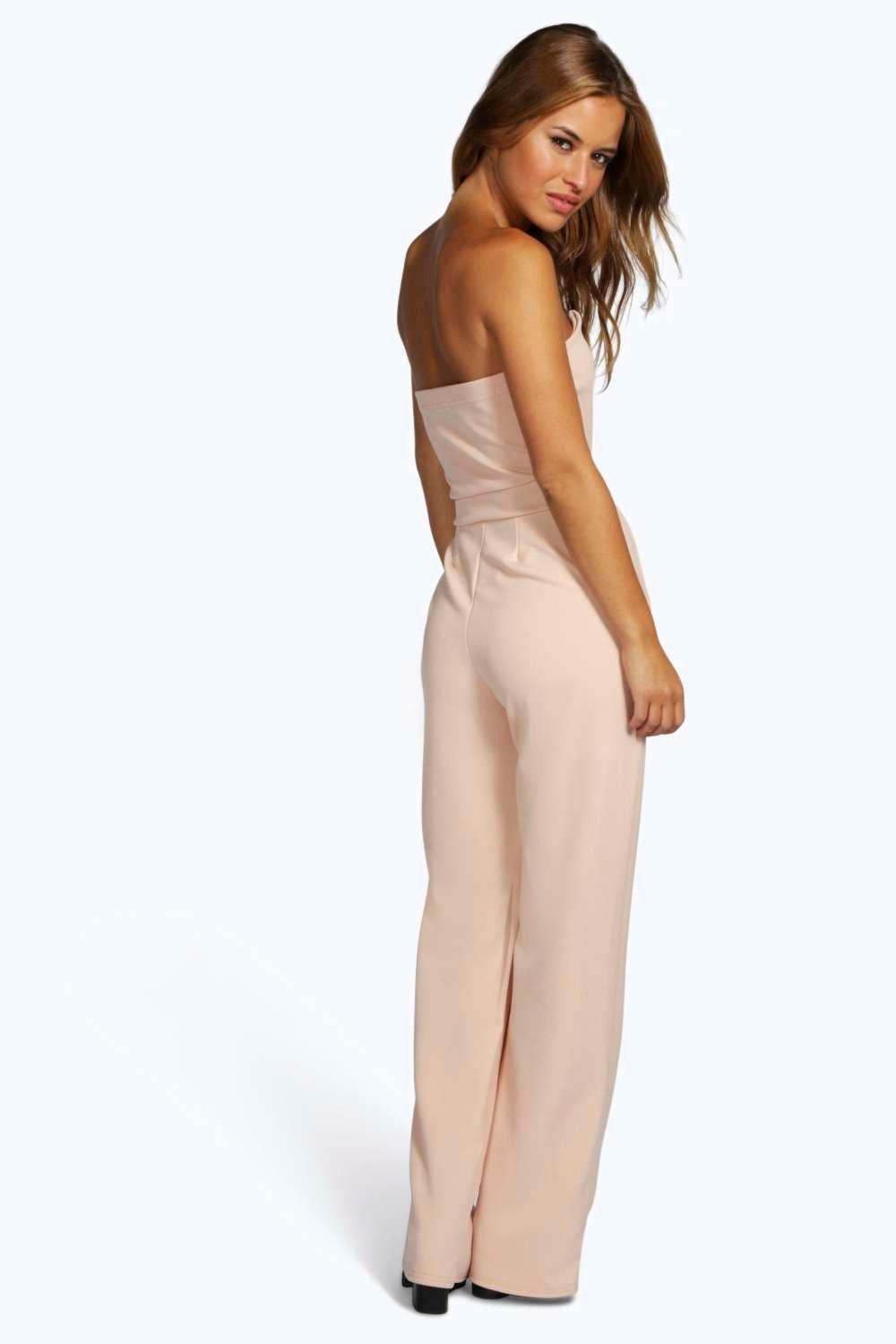 petite straight leg jumpsuit