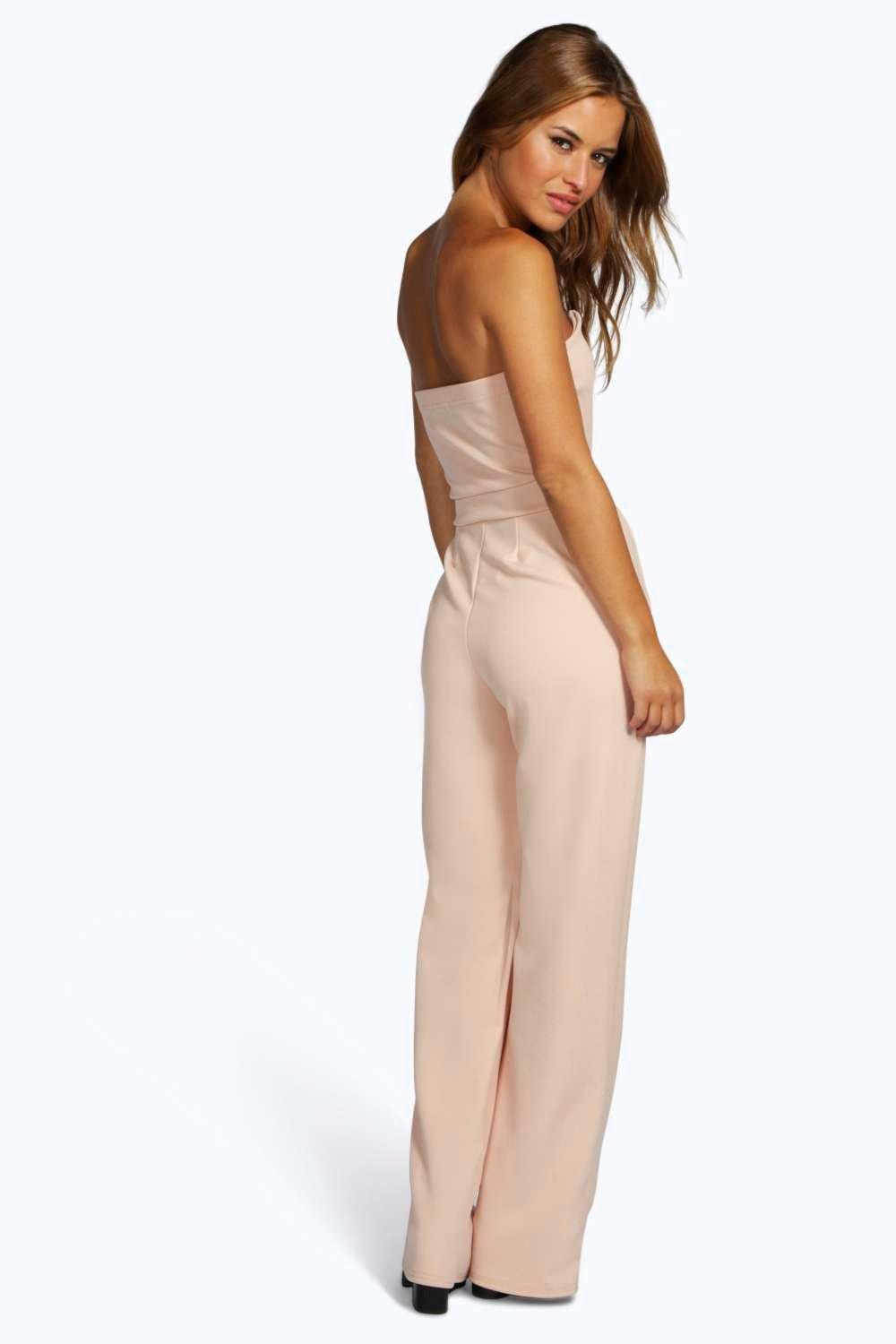 petite straight leg jumpsuit