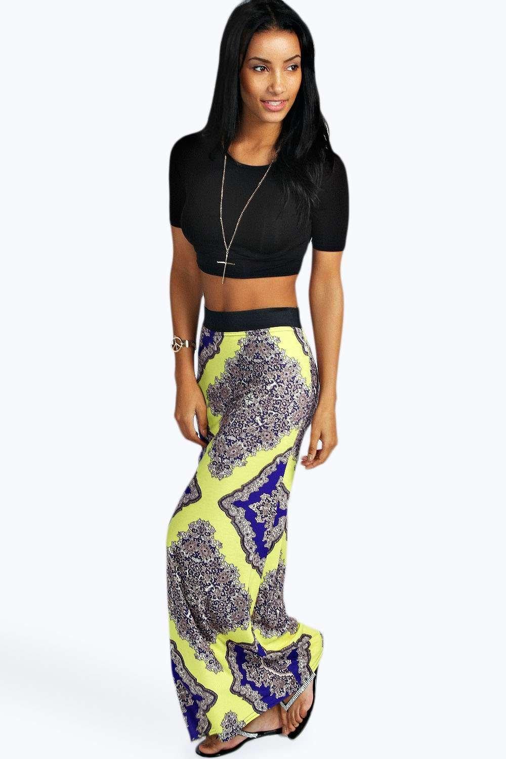 boohoo petite maxi skirt