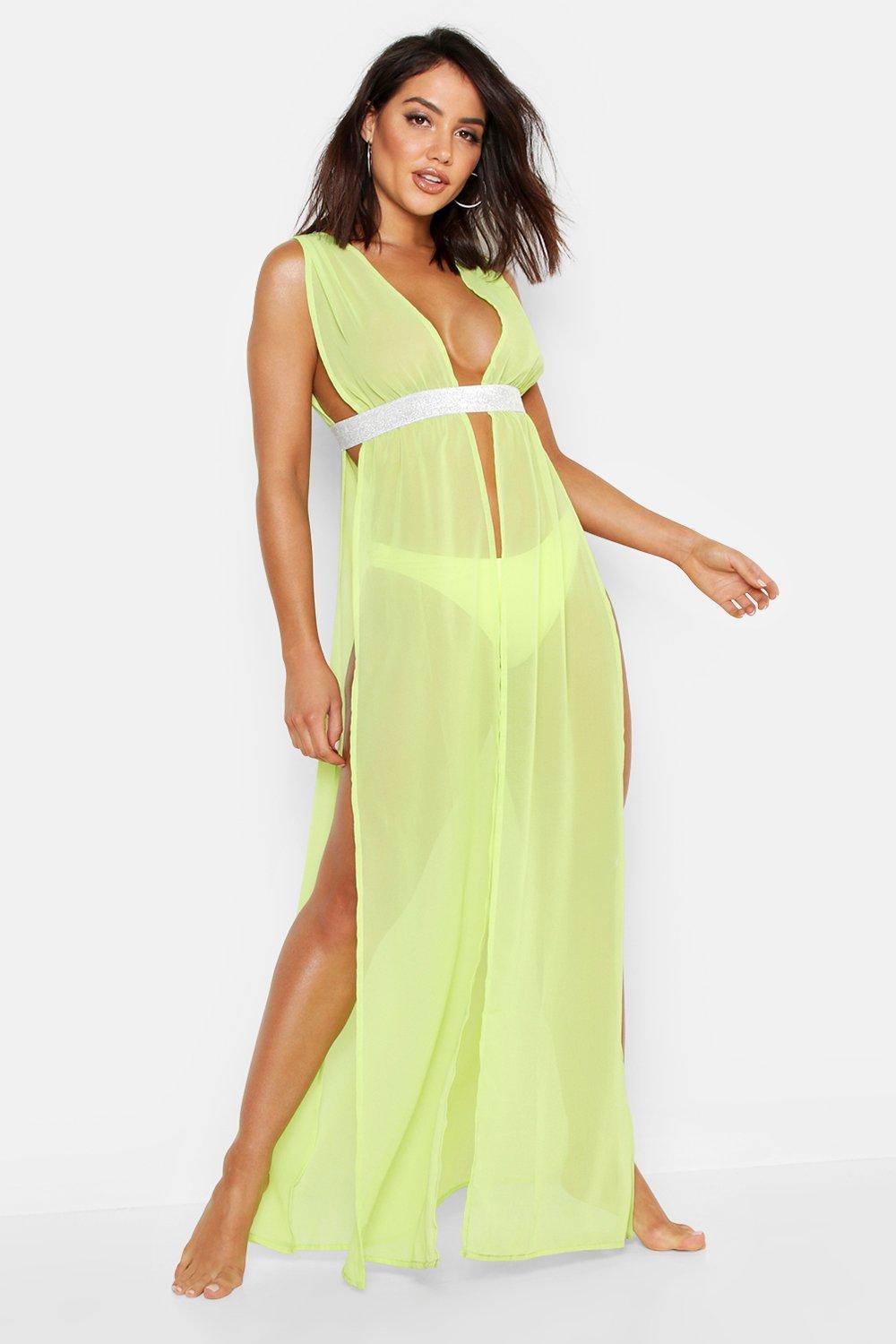glitter beach cover up