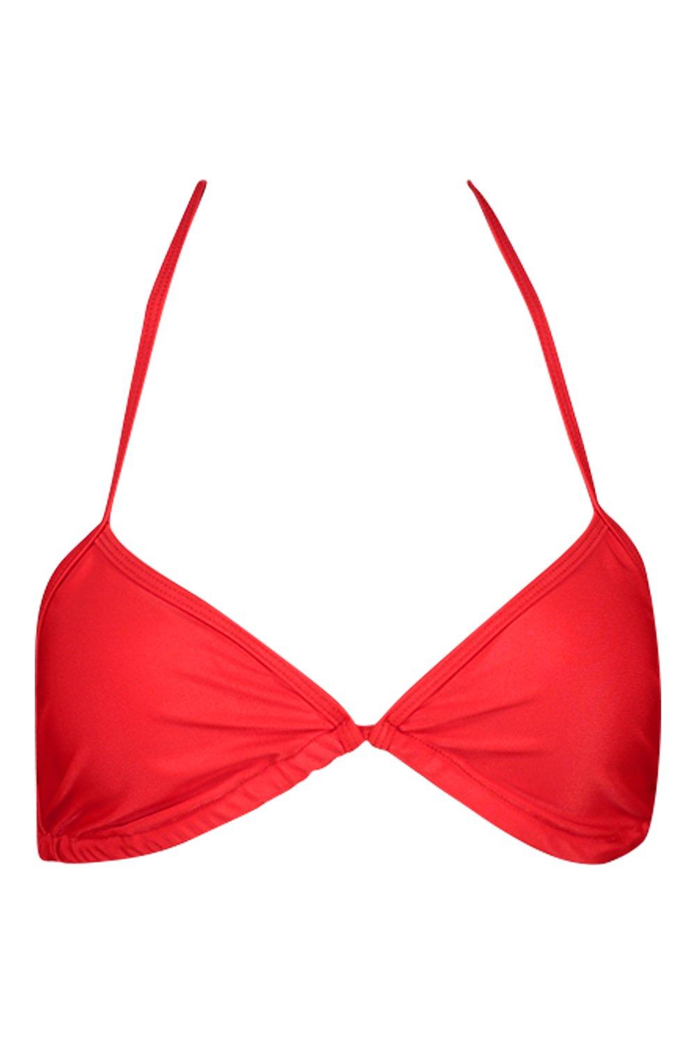 

Mix & Match Triangle Top, Red