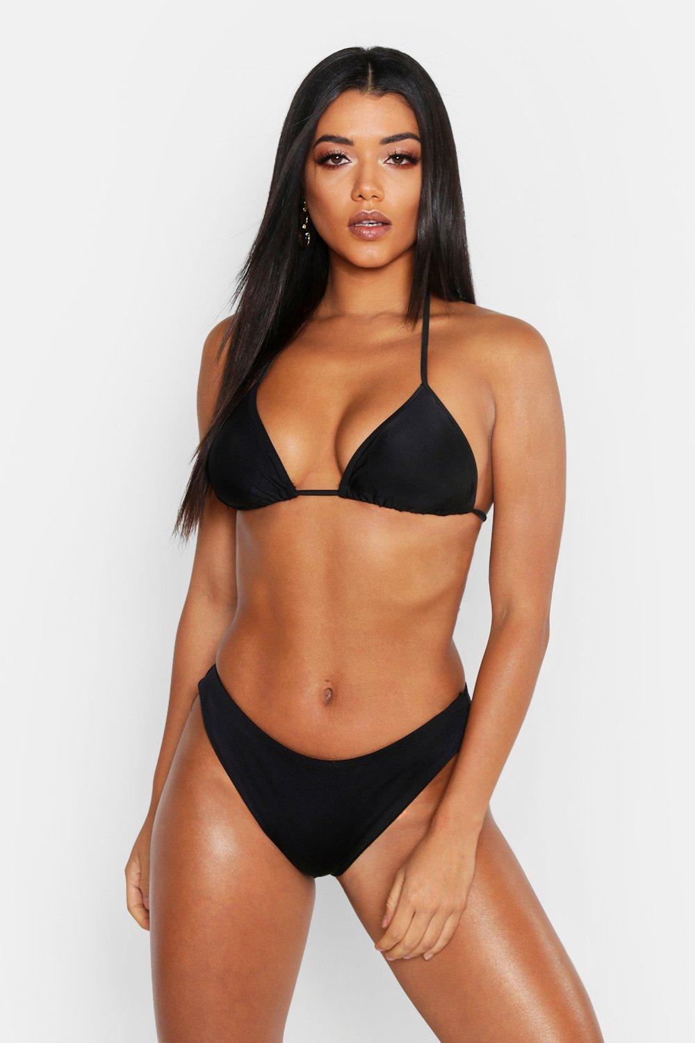 

Mix & Match Triangle Top, Black
