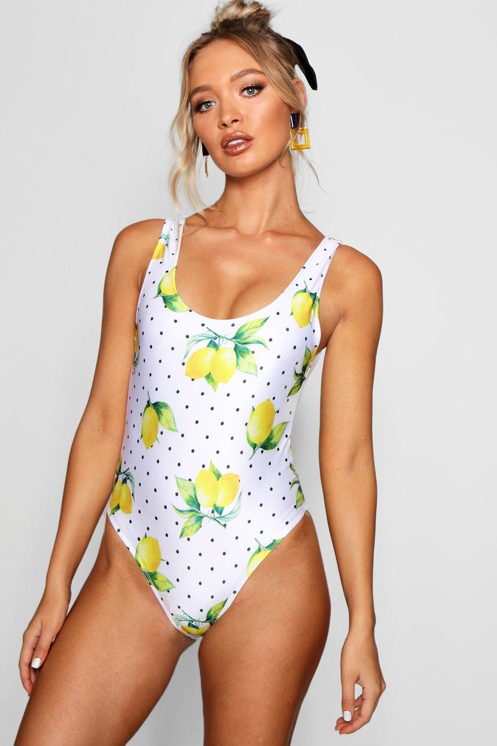 lemon swimwear