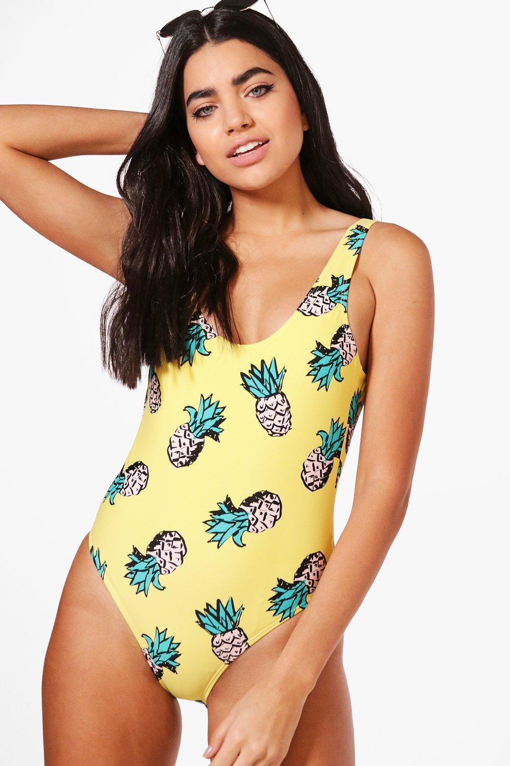 yellow bathing suit forever 21