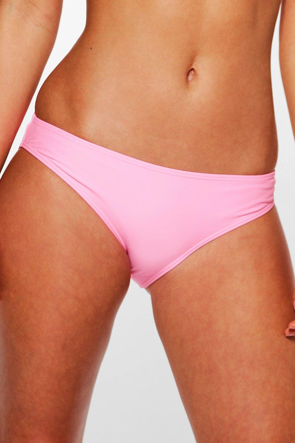 ruched bum bikini bottoms