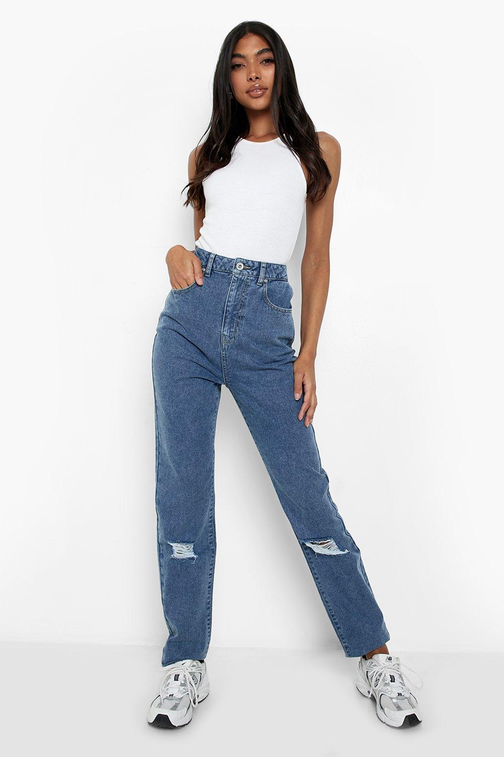 ripped mom jeans tall