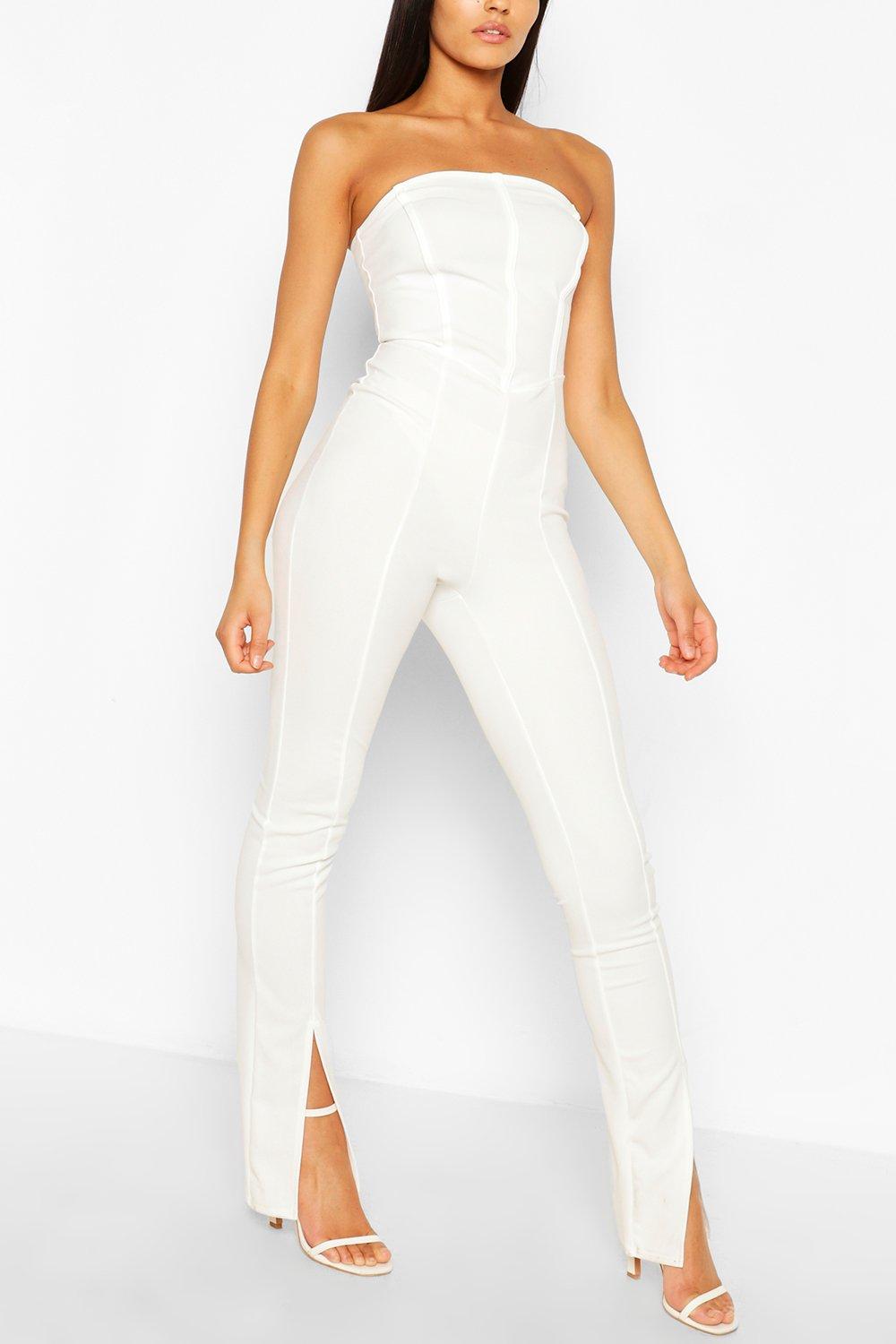 tall bandeau jumpsuit