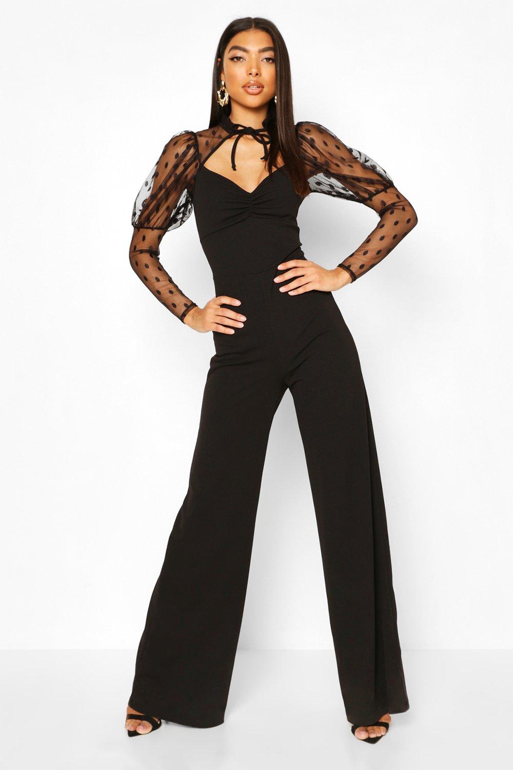 tall jumpsuit boohoo