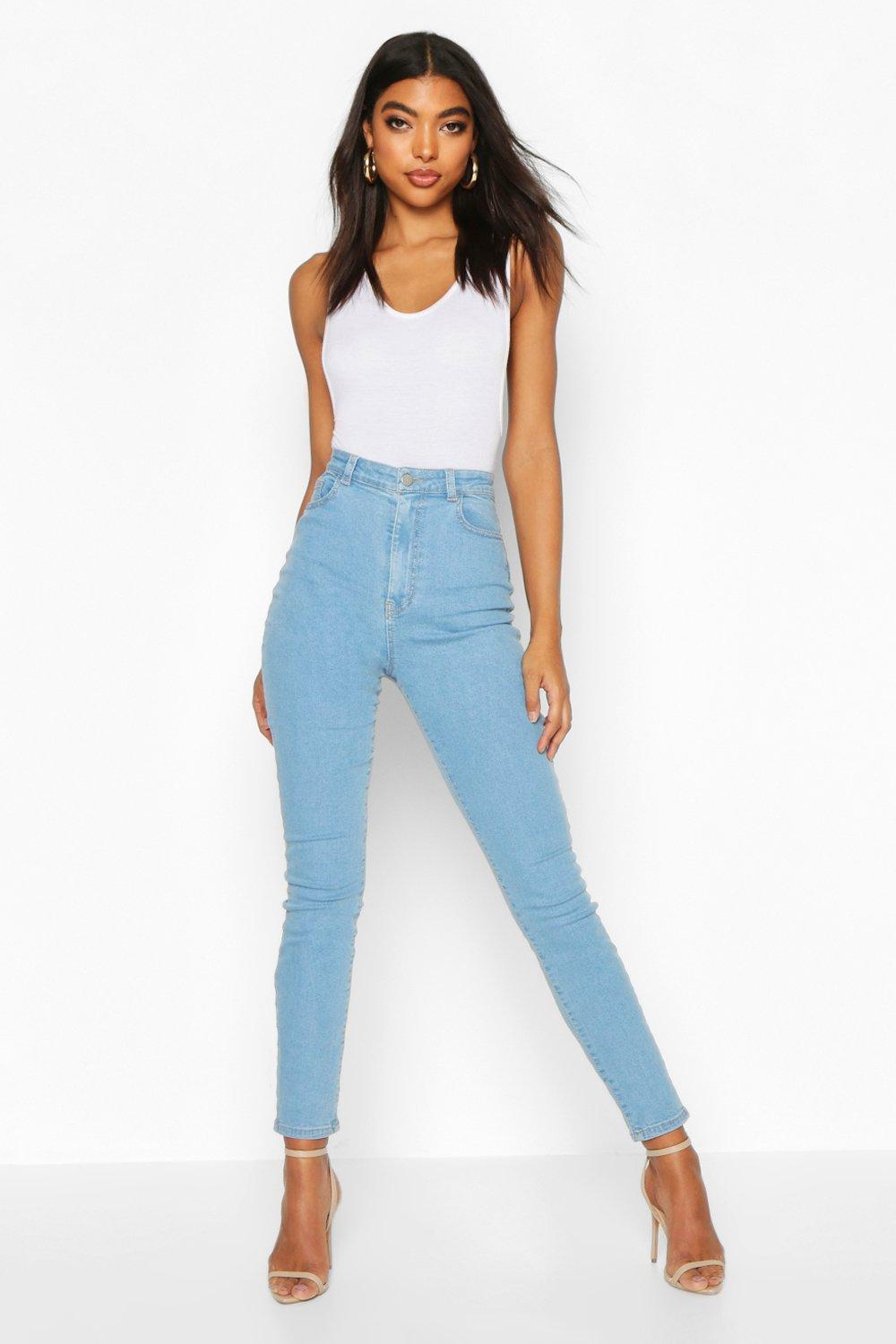 

Из коллекции «TALL» — Светло-голубые скинни джинсы 36, Light blue