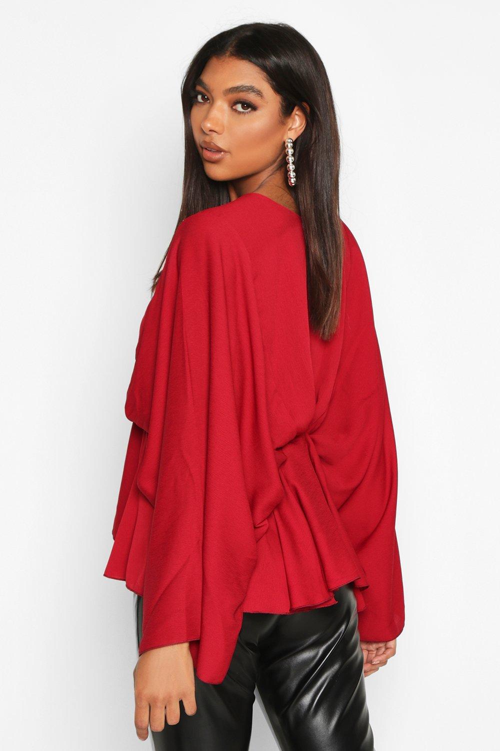 blusa manga kimono