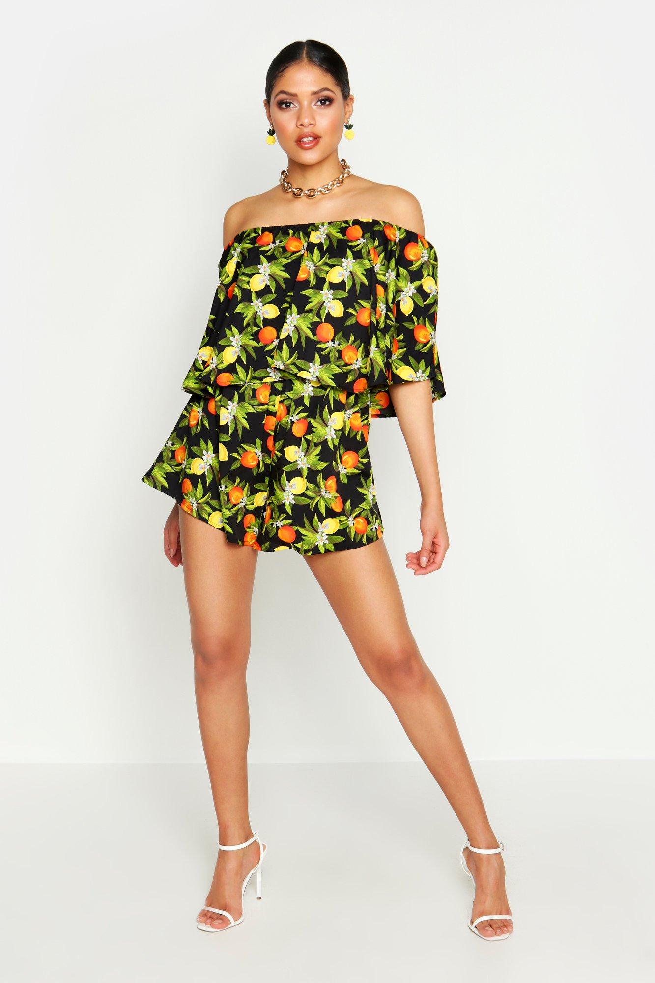 boohoo tall playsuit