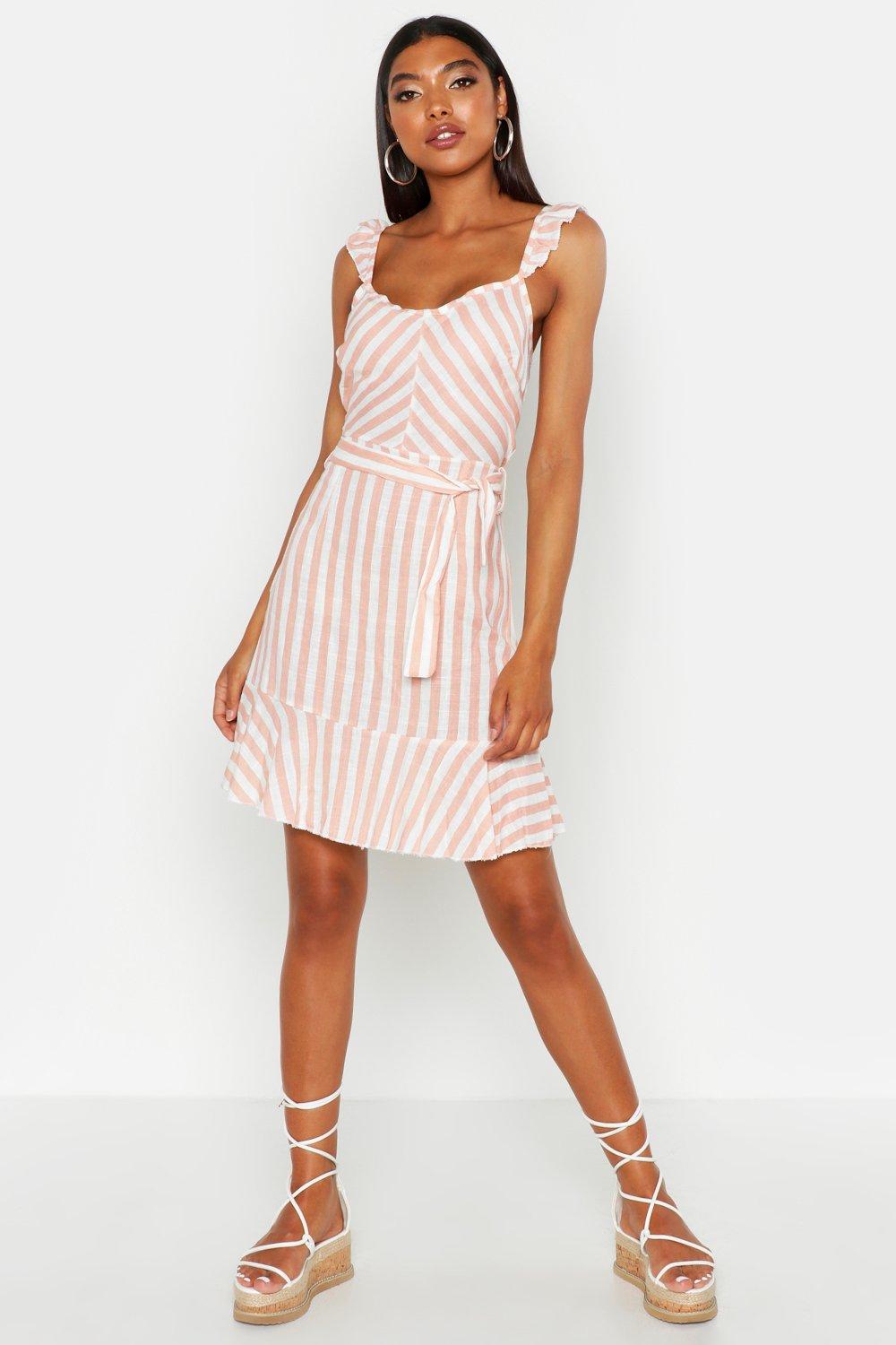 stripe sun dress