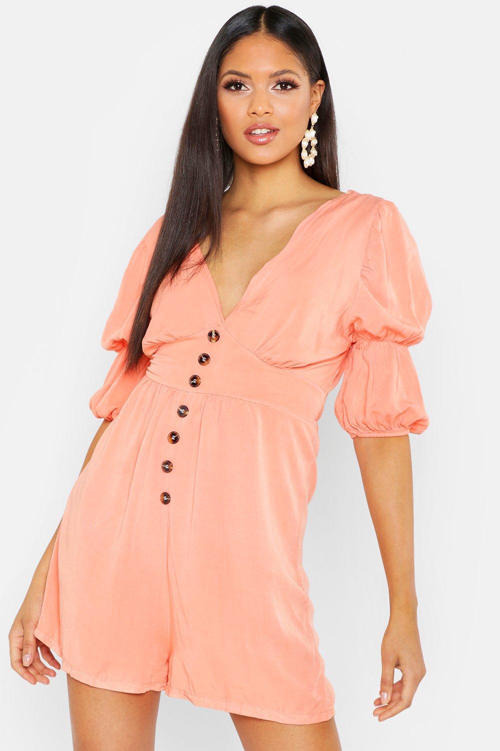 boohoo tall playsuit