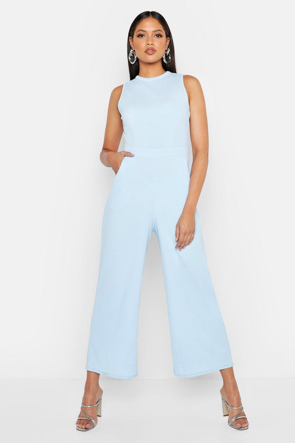 

Tall - Приталенный комбинезон с кюлотами, Pastel blue